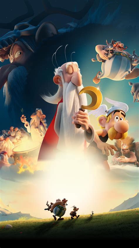 The influence of the clandestine elixir on Asterix's strength and abilities